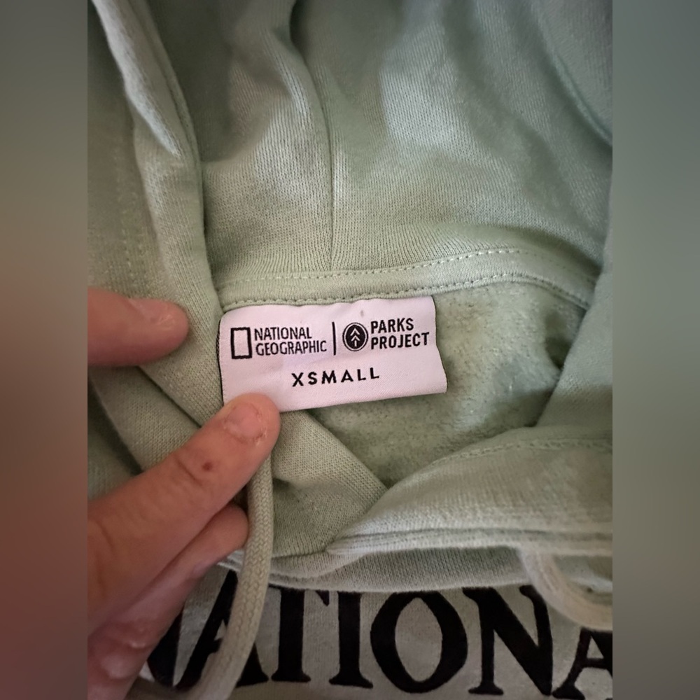 Parks Project x National Geographic Wild Horses Hoodie NWOT XS - Picture 5 of 7